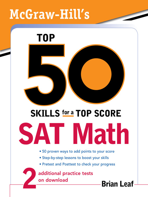 Title details for McGraw-Hill's Top 50 Skills for a Top Score by Brian Leaf - Wait list